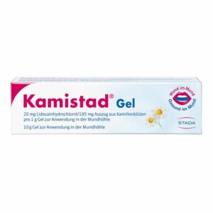 Kamistad® Gel bei Zahnfleischentzündungen und Aphten