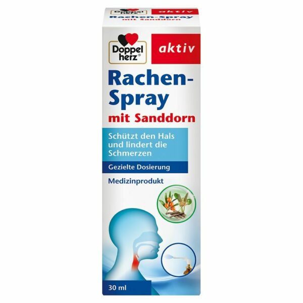 Doppelherz® aktiv Rachenspray mit Sanddorn